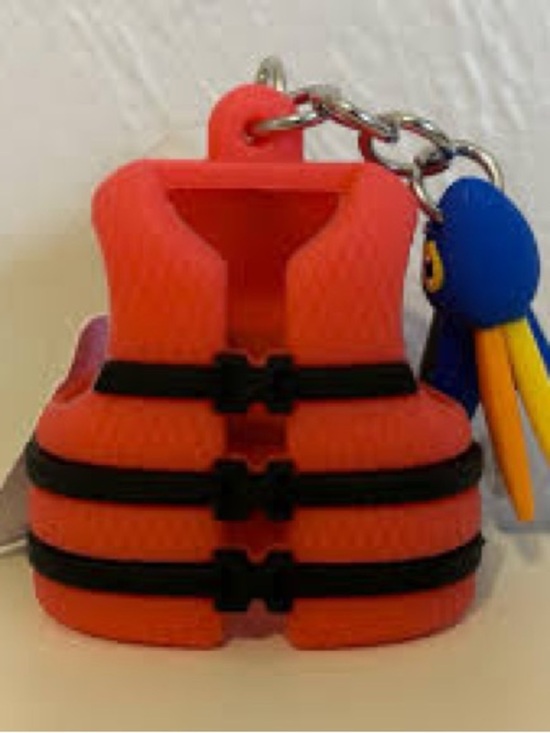 Bath & Body Works Accessories - Bath & Body Works Red Life Jacket Hand Sanitizer Keychain